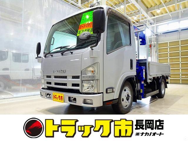 お問合せ管理No.E248 H26 エルフ 3t FFL 標準セミロング タダノ4段クレーン付