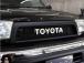 人気のクラシックTOYOTAエンブレムグリルを装着し、マットブラック塗り分けペイントで当店こだ...
