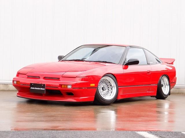 平成2年 180sx タイプII 5MT SSRフォミューラー15AW 326パワー車高調 リ...