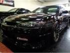 S15シルビアスペックSエアロスーパーブラックカラーフルエアロ&SR20DEエンジン5MTミッ...