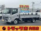 平成31年式トヨタダイナ2tワイド超ロング全低床・6速MT・ロープ穴4対・ETC・衝突軽減シス...