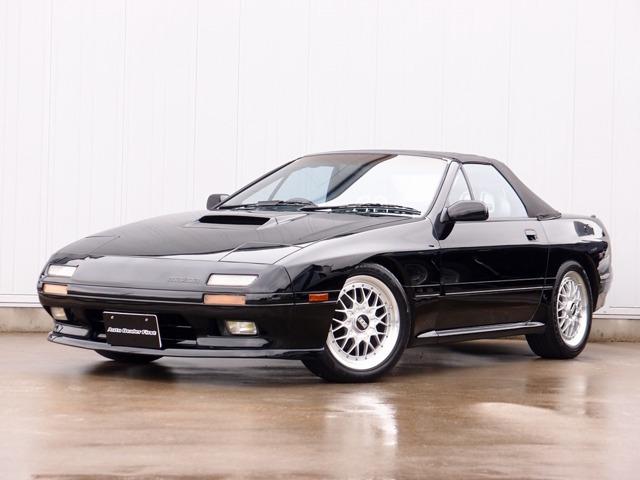 平成1年 サバンナRX-7 カブリオレ BBS17AW ナイトスポーツマフラー ETC Blu...