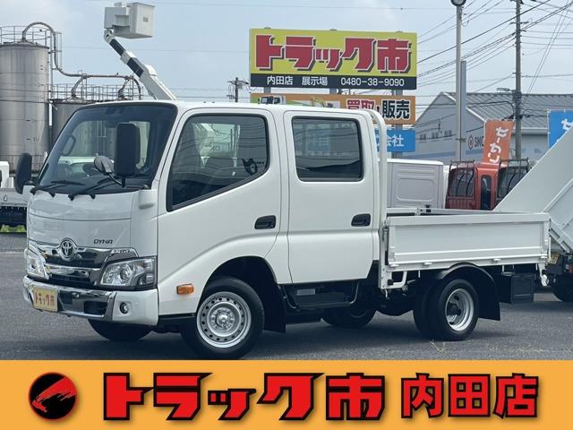 令和7年式トヨタダイナ1tWキャブジャストロー・6速AT・届出済未使用車・Gパッケージ・電格ミ...