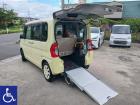 福祉車両 スローパー 電動ウインチ 後席付4人乗り♪ 衝突軽減 横滑り防止 ecoアイドル ス...