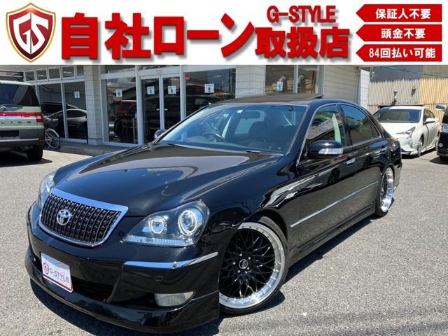 後期型・サンルーフ・黒革シート・車高調・社外エアロ・社外20インチアルミ・全席パワーシート・シ...