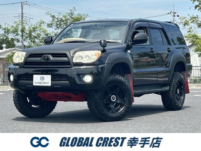 H18年式ハイラックスサーフ入庫致しました。国内での需要が高く高品質の国産車両を中心に価格帯を...