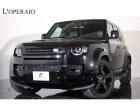 外装色サントリーニブラックとタンレザーのイギリス車らしいお洒落な仕様、オプションのエアサスパッ...