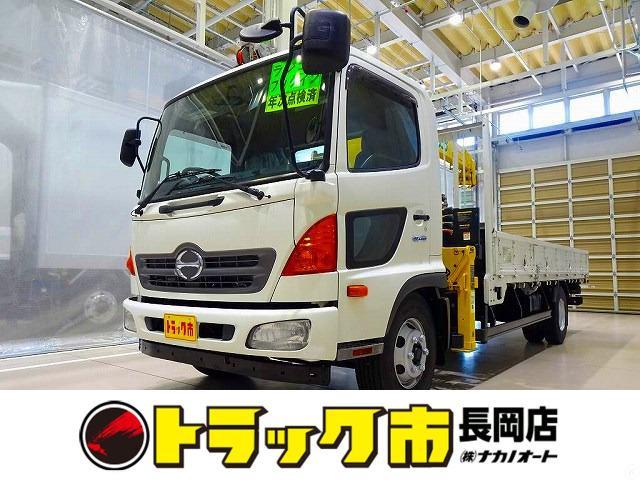 お問合せ管理No.E663 H27 レンジャー 2.5t 標準ベッドレス ユニック4段クレーン...