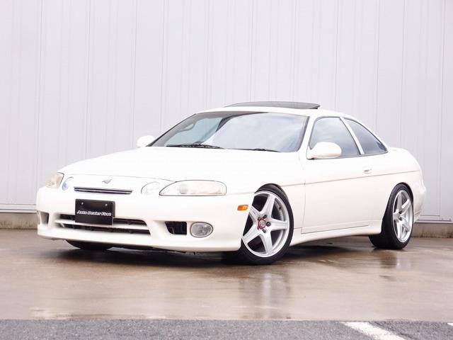 平成9年 ソアラ 2.5GT-T ターボ 5MT サンルーフ TEIN車高調 TRD18AW ...