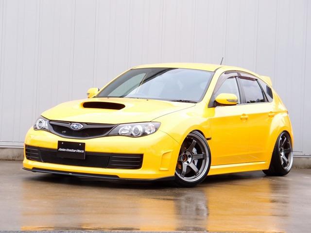 平成21年 インプレッサ STI 6MT RAYS製TE37SL18AW 車高調 藤壺マフラー...