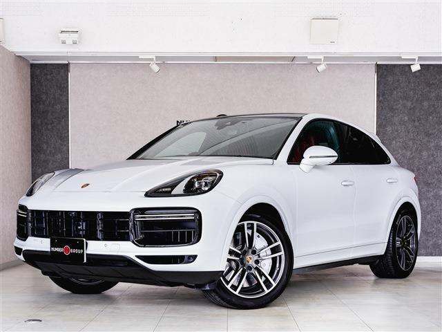 低走行車【ポルシェ カイエンクーペ ターボ】力強さと優雅さを兼ね備えた1台が入庫しました。