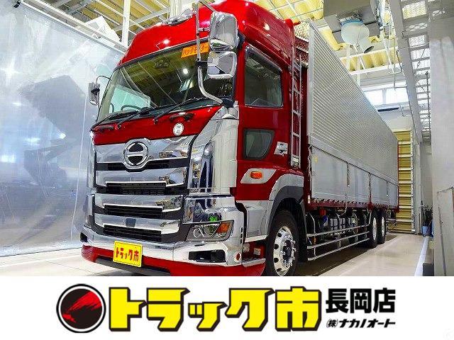 お問合せ管理No.H538 R3 プロフィア 12t 3軸 1デフ 低温冷凍ウイング リアエア...